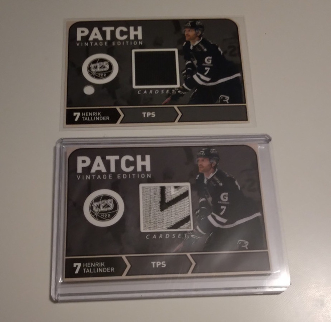 Cardset 18-19 Henrik Tallinder Tps Patch /100