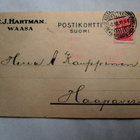 1915 Vaasa C J Hartman liikekortti sens - pikkukuva 1