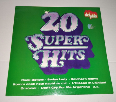 20 SUPER HITS LP 11 083 DELPHIN
