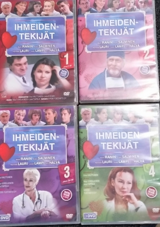 Ihmeidentekijät Kaudet 1-4 -DVD