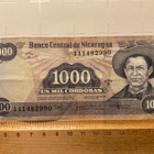 Banco Central de Nicaraqua 1000 Cordobas 1985 - pikkukuva 1