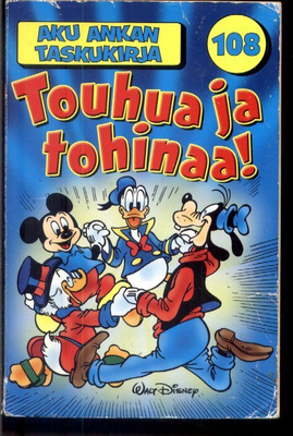 ååse . AKU ANKKA . TASKUKIRJA . N:o 108 .