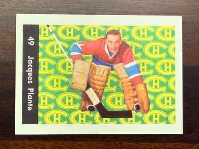 2001-02 Parkhurst Reprints #34 Jacques Plante