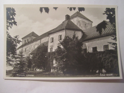 VANHA Postikortti Turku 1930-l  Alkup.Mallikappale