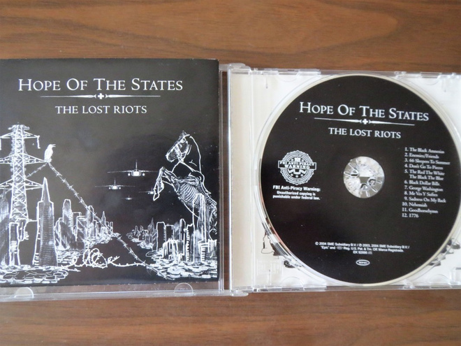 Hope of the States: The Lost Riots CD