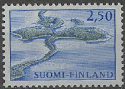 1967 2,50 mk Punkaharju I ++