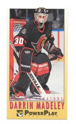 93-94 Powerplay Tallboy#400 Darrin Madeley Ottawa TPS MV RC