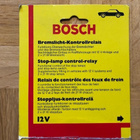 Bosch jarruvalojen ohjausrele - uusi - NOS - 1980-luvulta - pikkukuva 2
