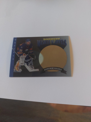 1994-95 Donruss Masked Marvels #3 Dominik Hasek