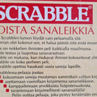 Scrabble Orginal klassikko sanapeli uudenveroinen. - pikkukuva 4