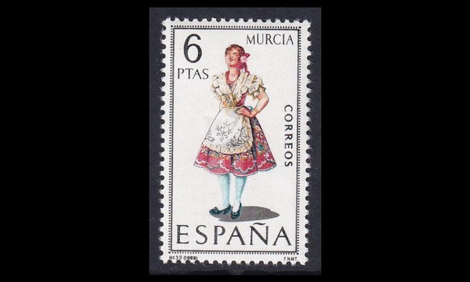 Espanja 1830 ** Kansanpukuja Murcia (1969)