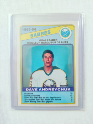 84-85 Opc - Dave Andreychuk RC