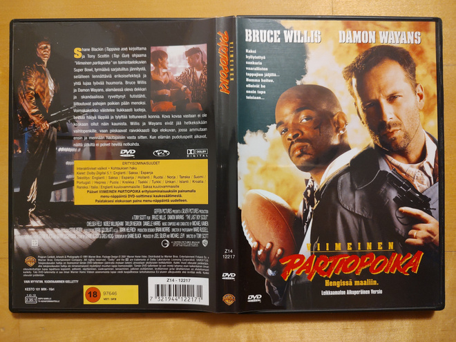 Viimeinen partiopoika DVD