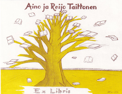 Ex Libris, Aino ja Reijo Taittonen b431