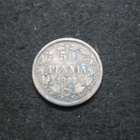 50 penniä 1890 - hopeaa - pikkukuva 1