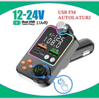USB FM autolaturi - näytöllä auton akun jännite #31138 - pikkukuva 1