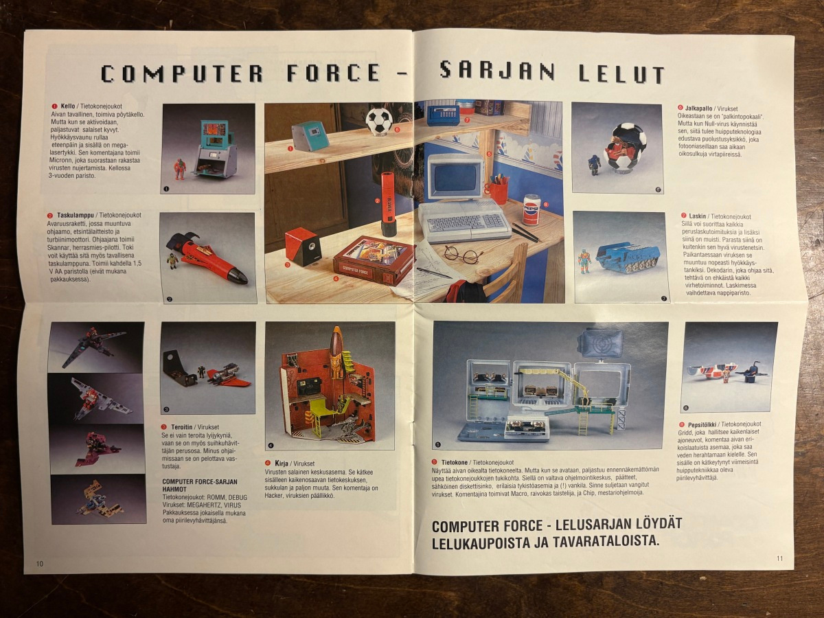 Computer Force - Mattel - Megahert