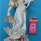 Figuuri kaunis nainen posliinia korkeus 27 cm - pikkukuva 1