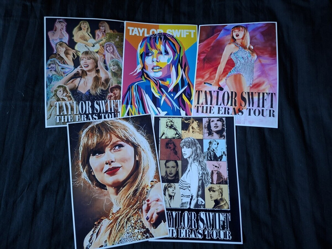 TAYLOR SWIFT --- julistesetti 5kpl --- 21cm x 30cm #2