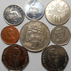Jamaica. 8 erilaista kolikkoa. - pikkukuva 2