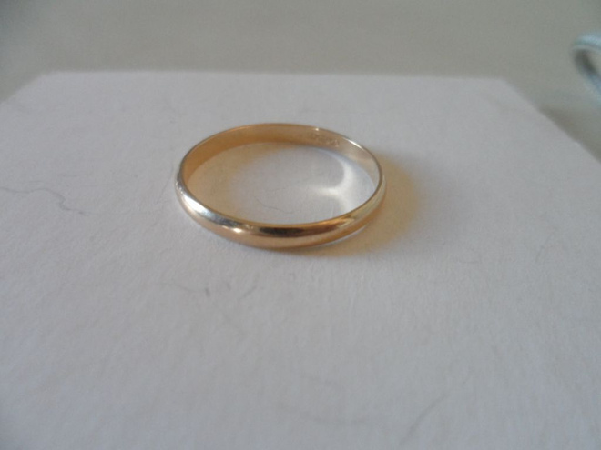 Kultasormus 14K koko 20,5 ei kaiverruksia
