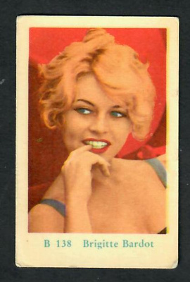 Keräilykuva - Brigitte Bardot B 138