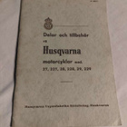 husqvarna motorcyklar varaosaluetteli 1953 - pikkukuva 1