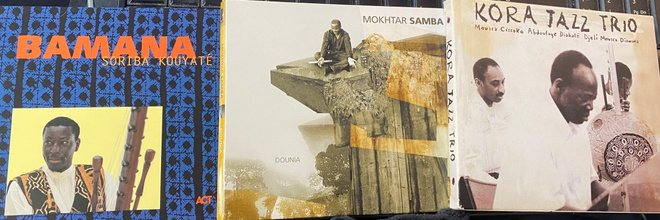 3 x Afrikka: Kora Jazz Trio, Mokhtar Samba, Soriba Koyate