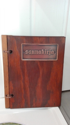 SUOMALAINEN KÄYTTÄMÄTÖN SAUNAKIRJA
