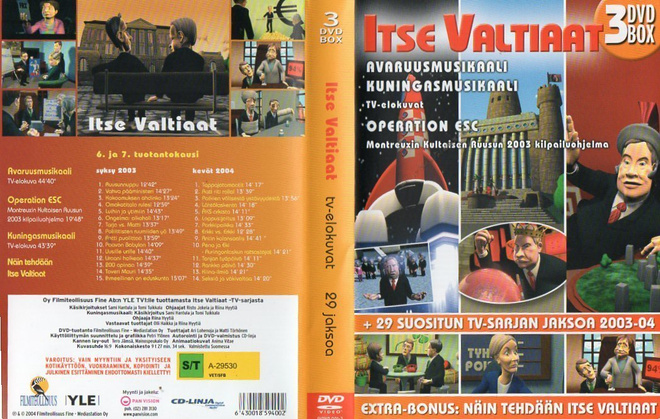 itse valtiaat tv-elokuvat 3 dvd box	(80 807)	k	-FI-	DVD		(3)