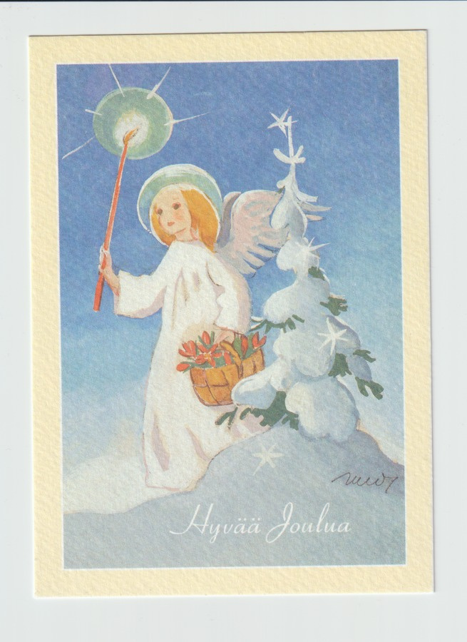 Postikortti, TAIDE, MARTTA WENDELIN, Joulukortti