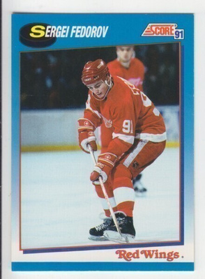 91-92 Score Sergei Fedorov