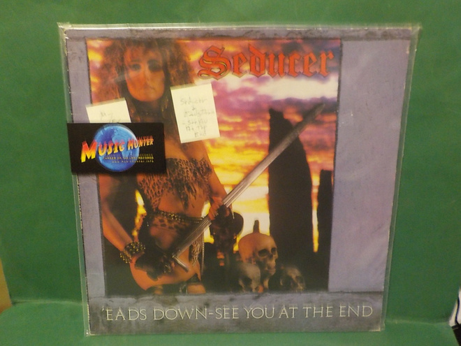 SEDUCER - EADS DOWN, SEE YOU AT THE END M-/EX LP