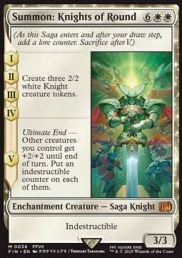 Magic the Gathering Summon: Knights of Round