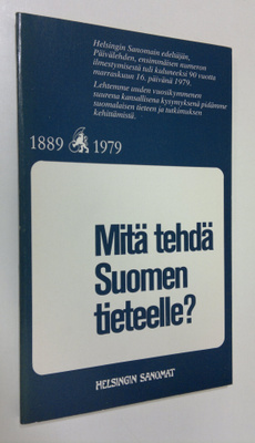 Jaakko (kirj.) Numminen : Mitä tehdä Suomen tieteelle