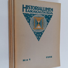 Historiallinen aikakauskirja vuosikerta 1946 (1-4) - pikkukuva 1