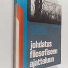 Reijo Wilenius : Johdatus filosofiseen ajatteluun - pikkukuva 1