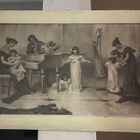 Viktoriaaninen painokuva / litografi 1900-luvun alku - pikkukuva 1