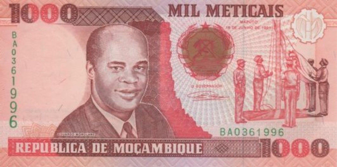 (B0079) MOZAMBIQUE, 1991. 1000 Meticais. P-135. UNC