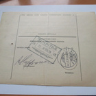 1933 Alapitkä asemaleima osoitekortilla - pikkukuva 1