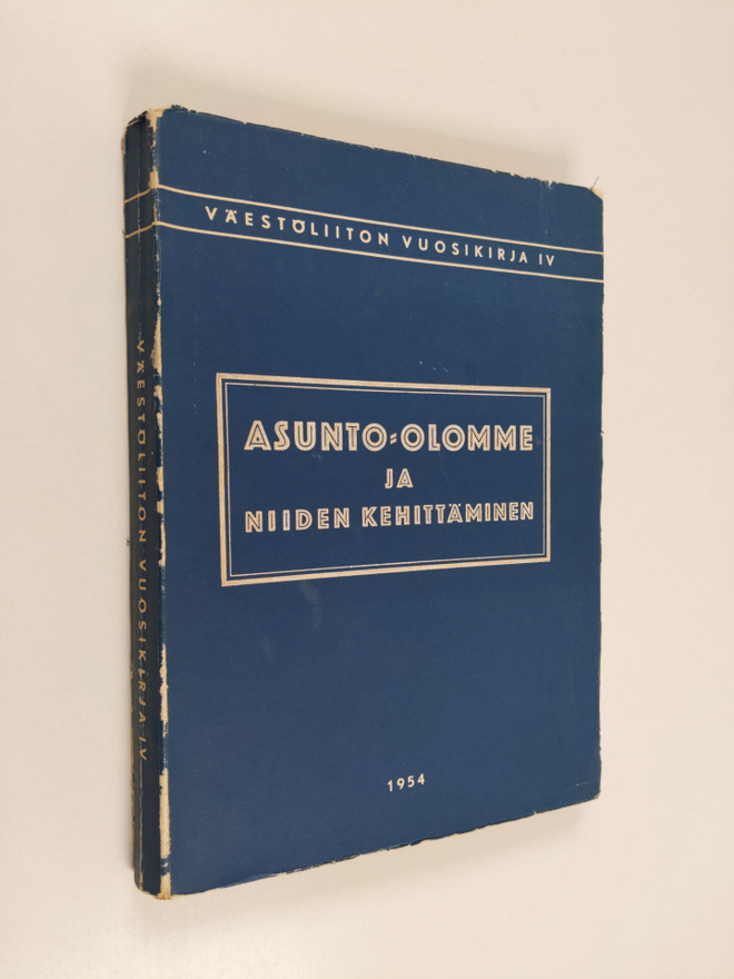 Väestöpoliittinen tutkimuslaitos (Finland) : Asunto-olomm...