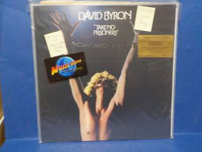DAVID BYRON - TAKE NO PRISONERS UUSI EU 2021 LP