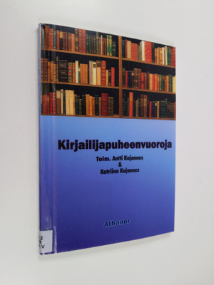 Kirjailijapuheenvuoroja