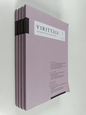 Virittäjä vuosikerta 2017 (nrot 1-4)