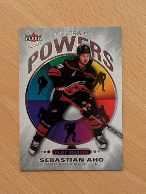 2025-26 Fleer Sebastian Aho Ultra Powers