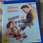 Sorry, Wrong Number Blu-ray (1946 / IMPRINT) - pikkukuva 1