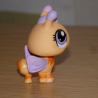 LITTLEST PET SHOP lila-oranssi MEHILÄINEN, AMPIAINEN #1307 - pikkukuva 4