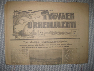 Työväen Urheilulehti : 15.6.1925