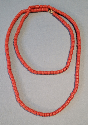 Kaulakoru punainen 100 cm