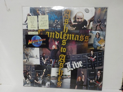 CANDLEMASS - ASHES TO ASHES LIVE UUSI EU 2018 2LP +